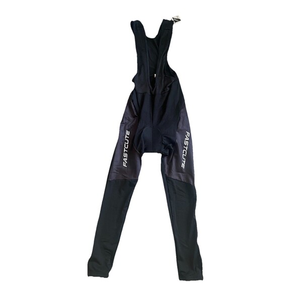 FastCute Cycling One Piece Size XL Black Lycra Stretch Padding